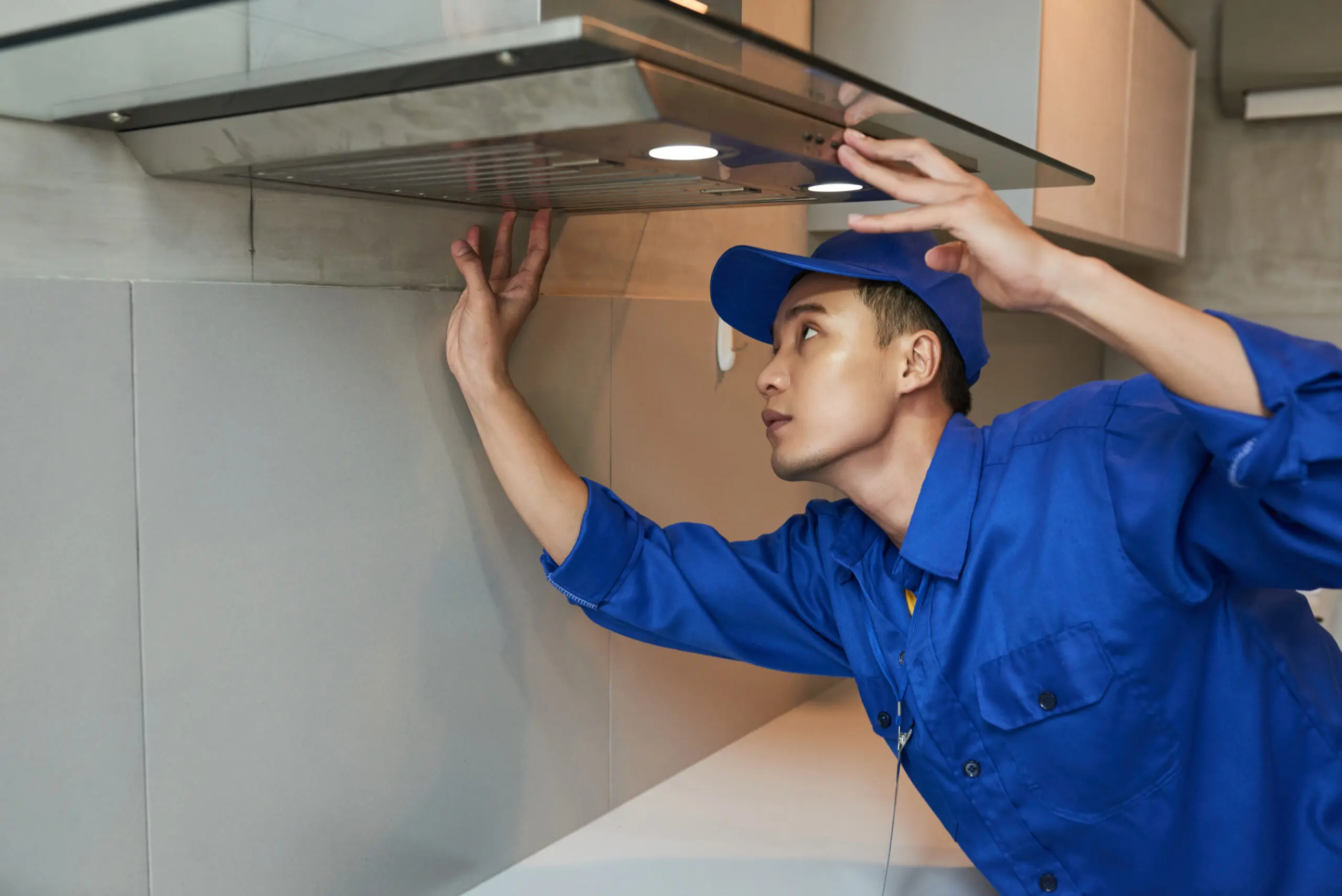 Installation of cooker hood